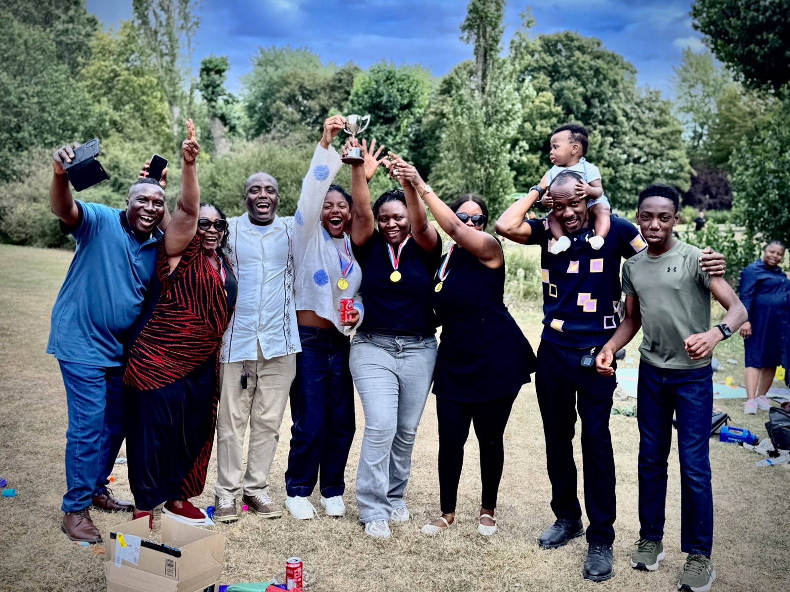 KLIC members celebrating together